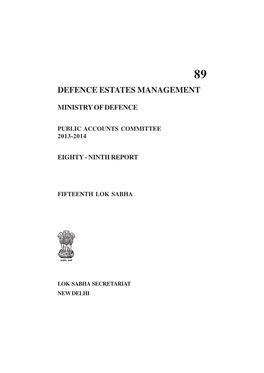 Defence Estates Management