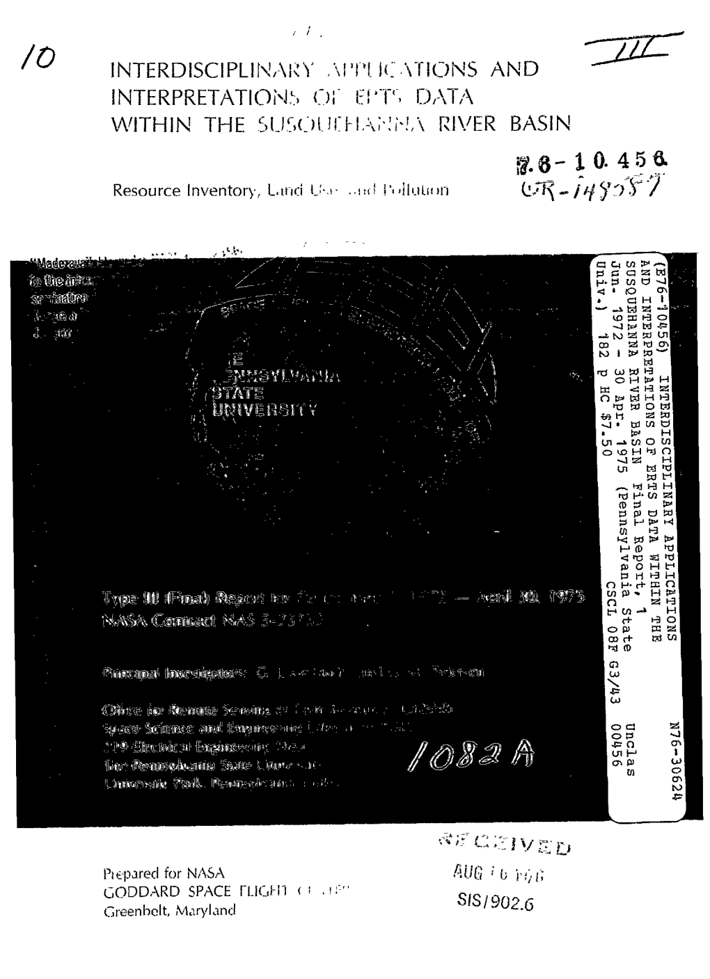 Data Within the Sus-.Fha'-\ River Basin .8- 0