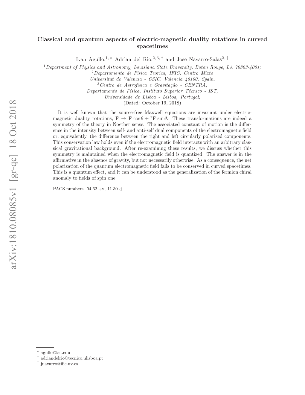 Arxiv:1810.08085V1