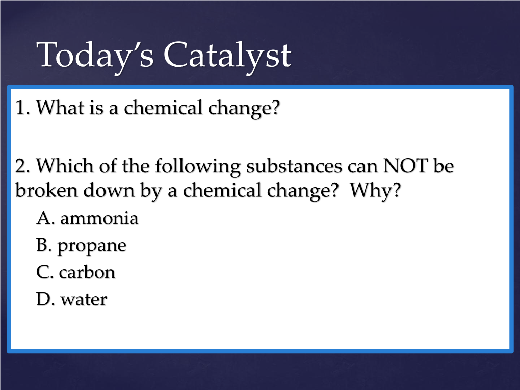 Modern Atomic Theory