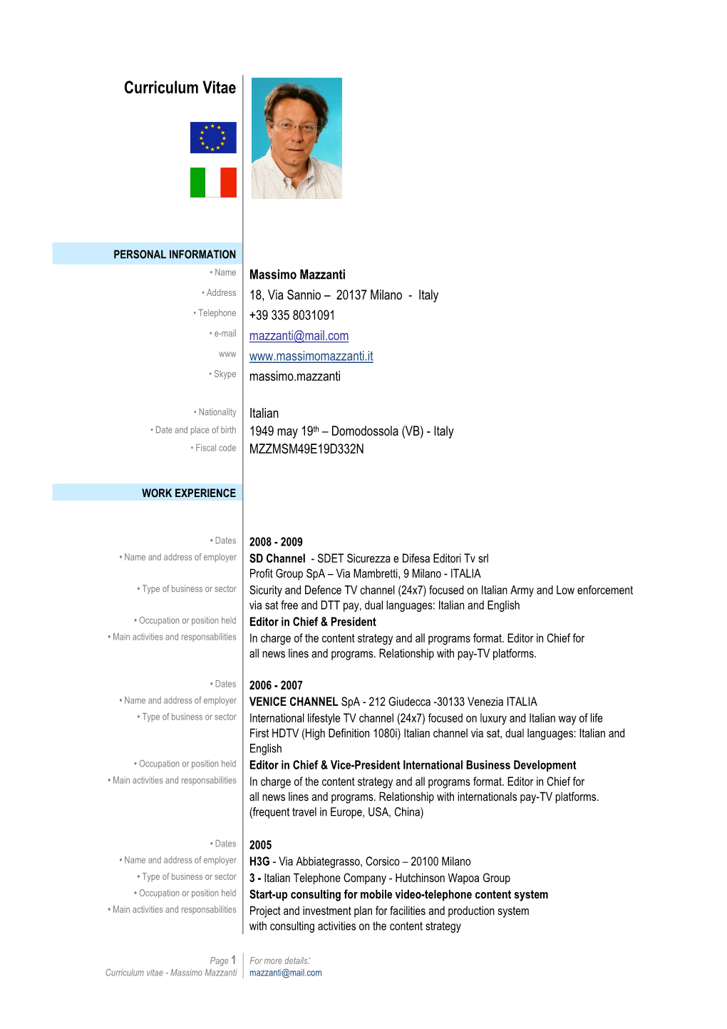 Curriculum Vitae