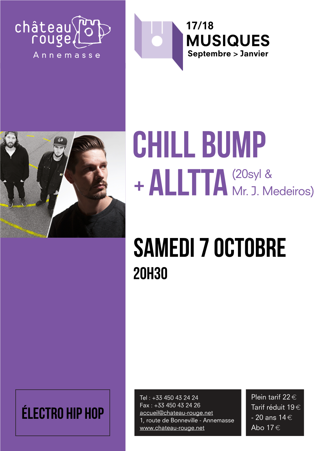 Samedi 7 Octobre 20H30