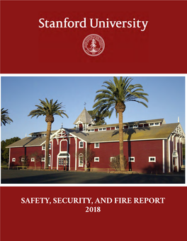 Safety, Security, and Fire Report 2018 Safety, Security, & Fire Report