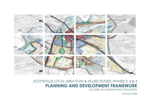 Scottsville Local Area Plan & Allied Studies: Phases 3, 4 & 5 Planning and Development Framework