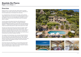 Bastide De Pierre Region: Cannes Sleeps: 12