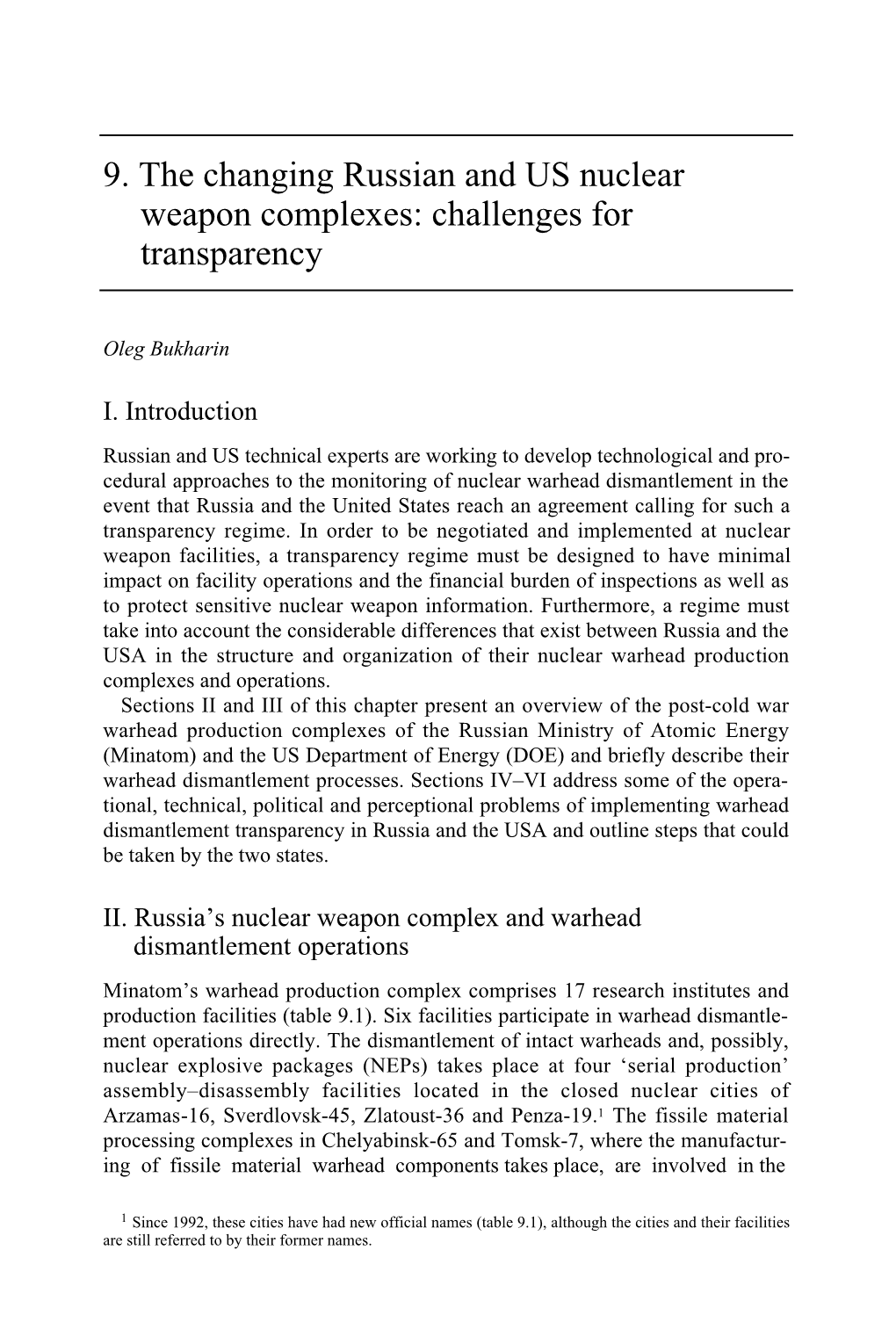 Transparency in Nuclear Warheads and Materials