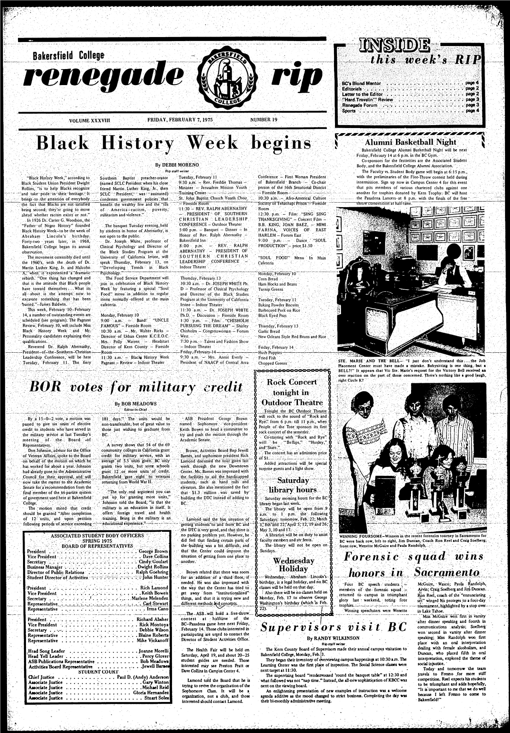 Blac1( History Week~· Begins