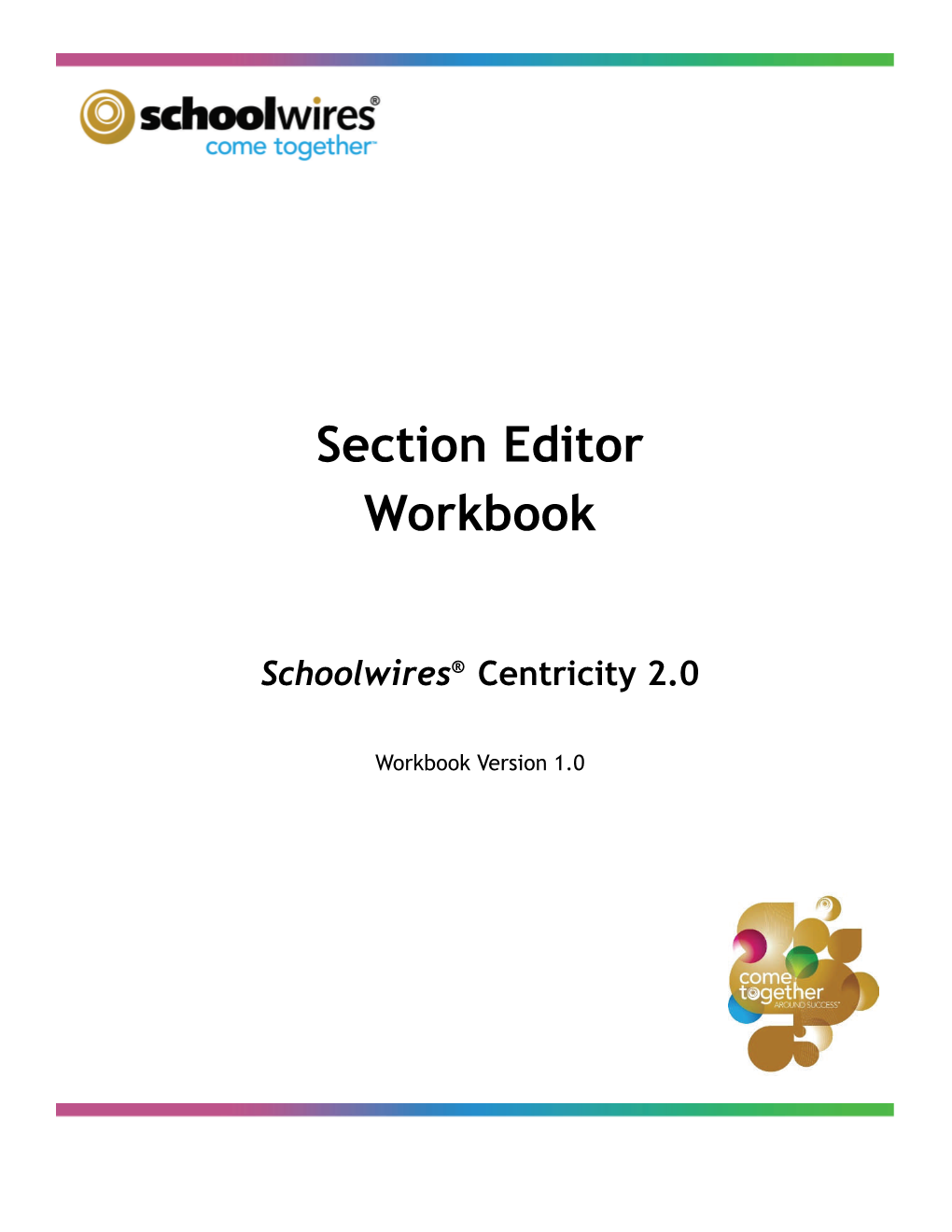 Section Editor Workbook