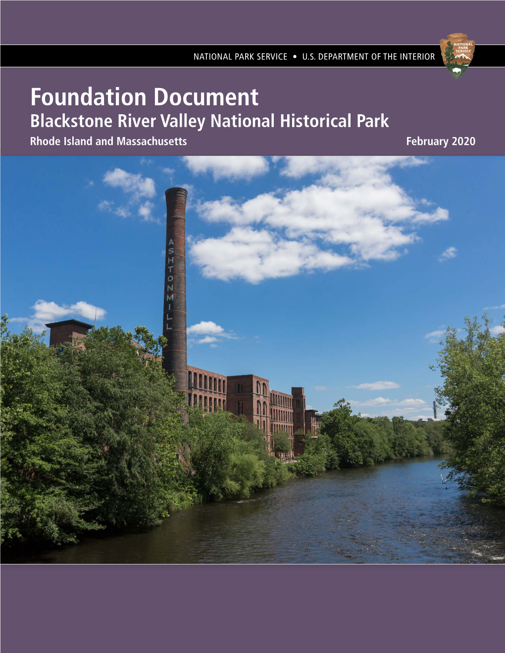 Blackstone River Valley National Historical Park Foundation Document