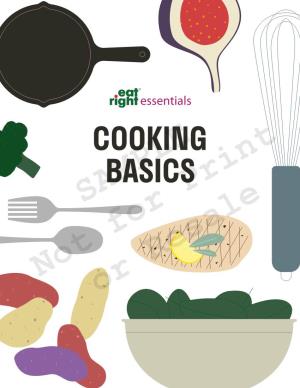 Cooking Basics Sample