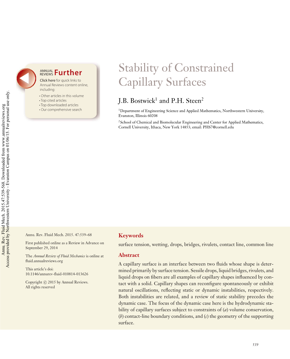 Stability of Constrained Capillary Surfaces