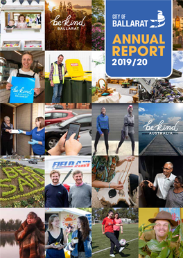 ANNUAL REPORT 2019/20 INTRODUCTION We Are Pleased to Present This Annual Report to Our Community