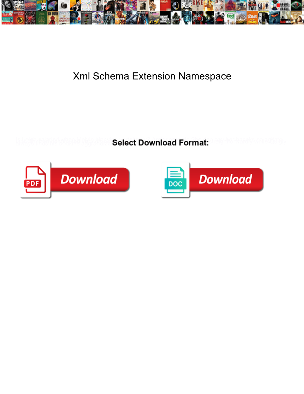 Xml Schema Extension Namespace