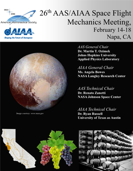 26 AAS/AIAA Space Flight Mechanics Meeting, February 14-18 Napa, CA