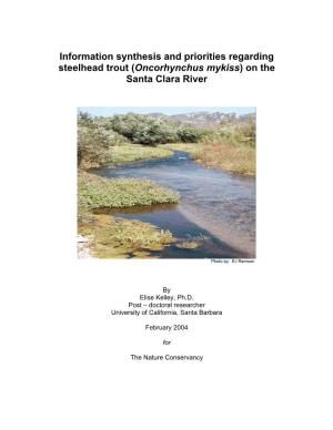Sespe Creek Subwatershed Factsheet