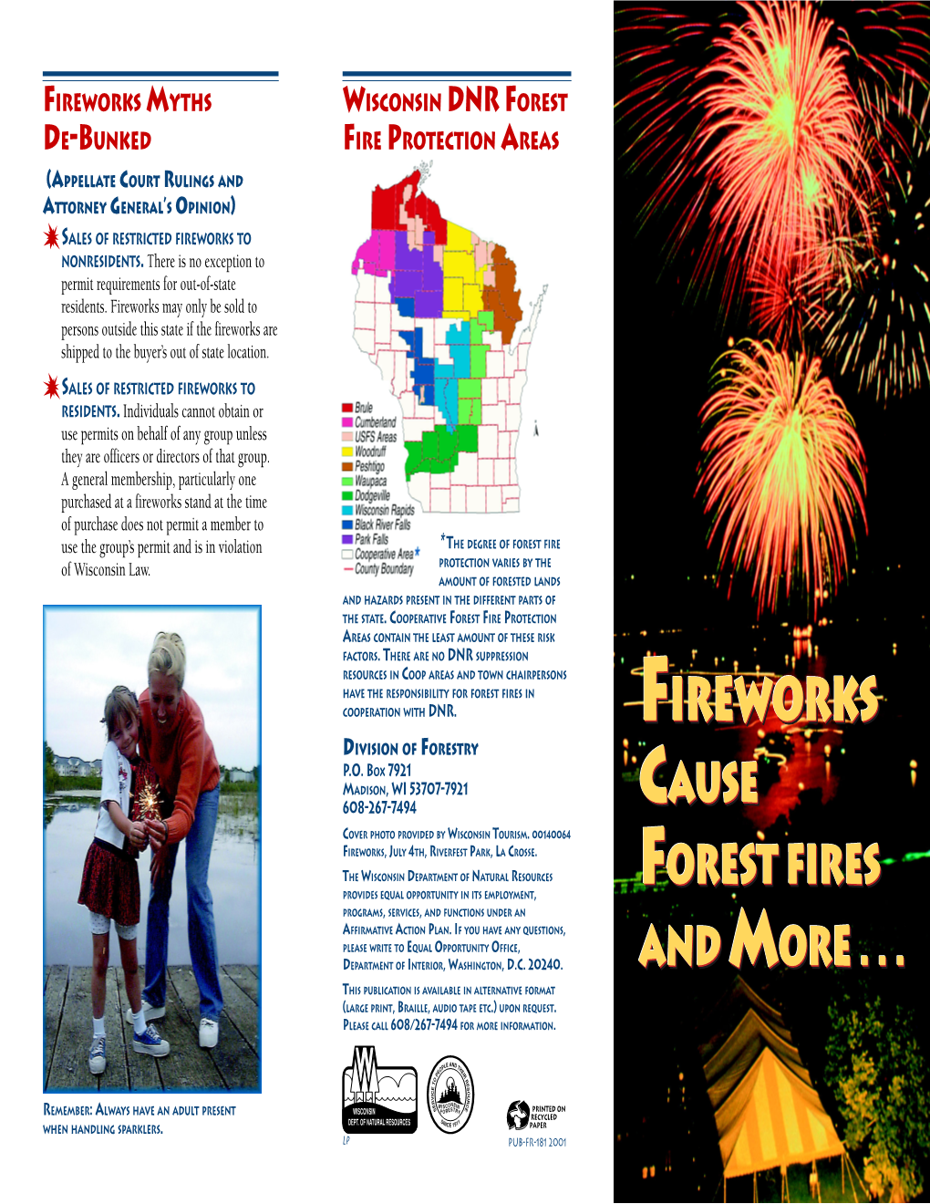 Fireworks Cause Forest Fires