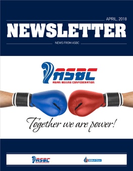 APRIL, 2018 Newsletter NEWS from ASBC Content