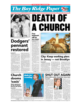 DEATH of a CHURCH Fear Landmark Associated Press