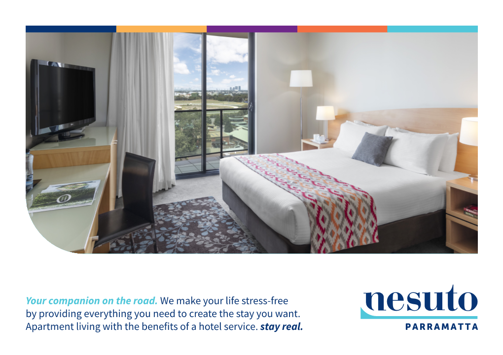Nesuto Parramatta Offers All the Comforts of Home Whilst Providing the Convenience of Apartment Style Accommodation