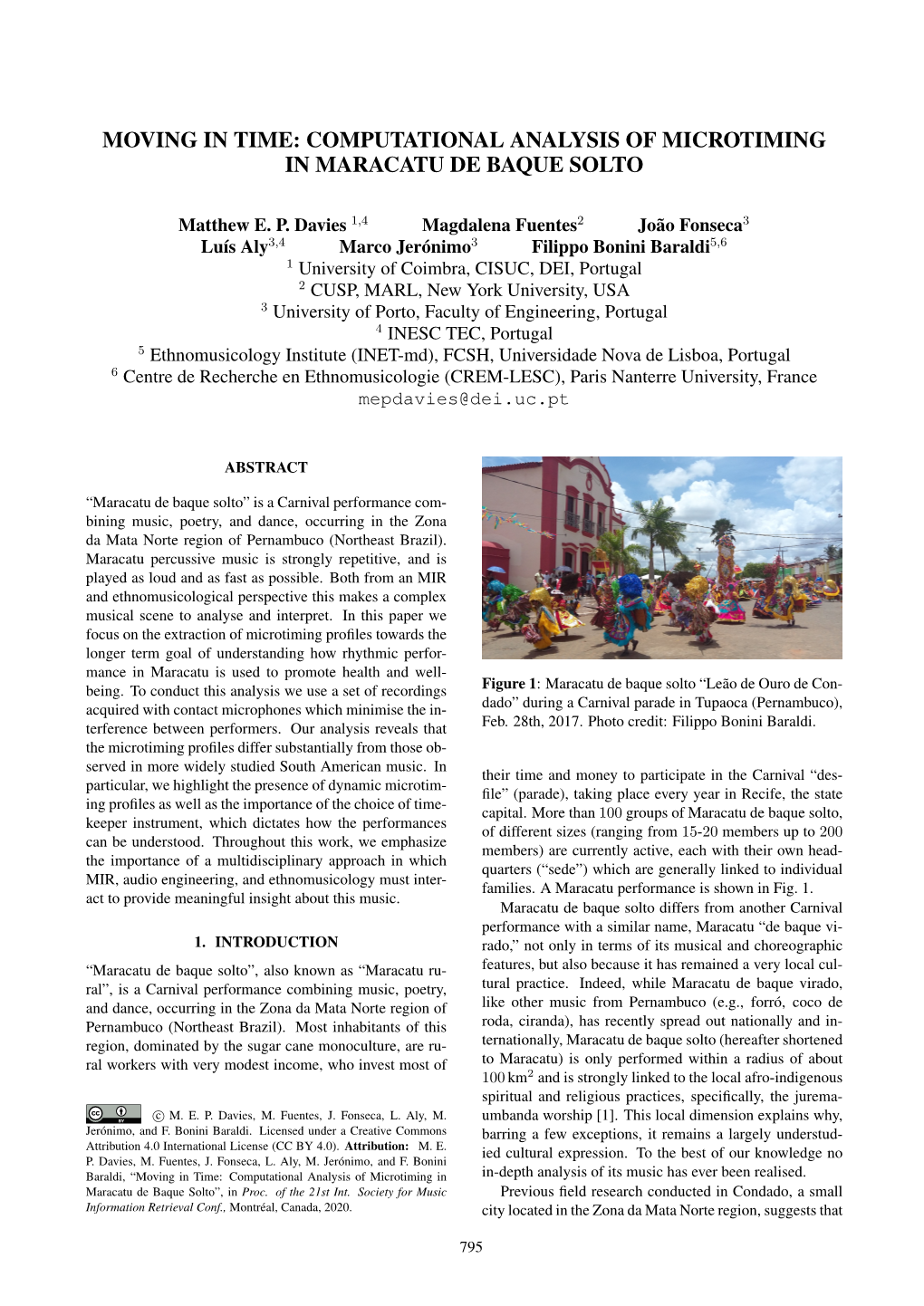 Computational Analysis of Microtiming in Maracatu De Baque Solto