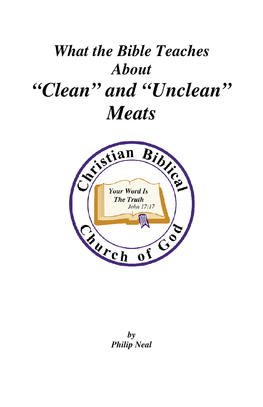 "Clean" and "Unclean" Meats