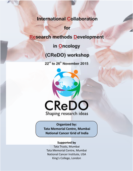 Credo) Workshop Nd Th 22 to 26 November 2015