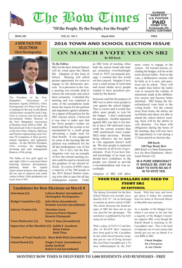 March 2016 Edition