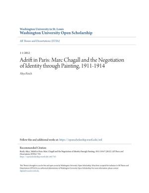 Adrift in Paris: Marc Chagall and the Negotiation of Identity Through