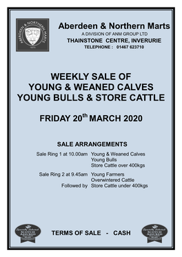 Store Cattle Catalogue