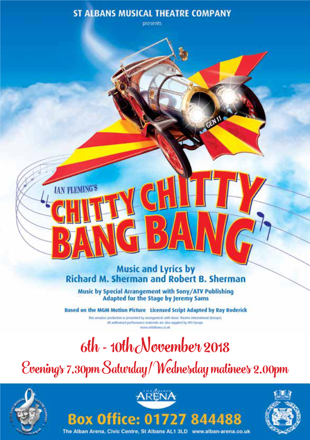 Chitty Chitty Bang Bang, Which Is Probably the Most Ambitious and Technically Demanding Show the Company Has Produced