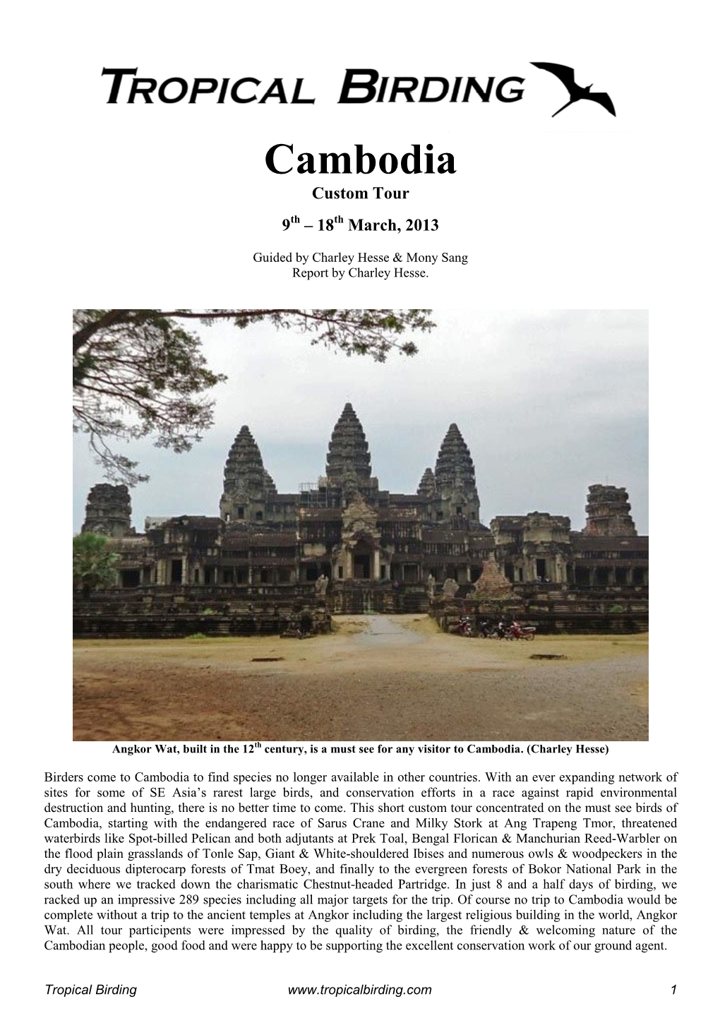 Cambodia Custom Tour