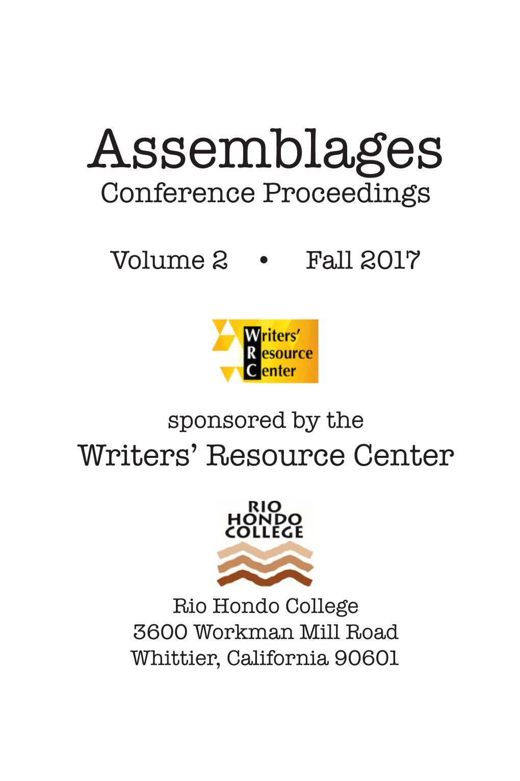 Assemblages Conference Proceedings