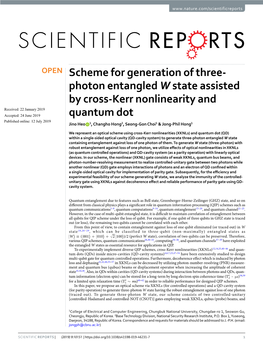 Photon Entangled Wstate Assisted by Cross-Kerr Nonlinearity and Quantum