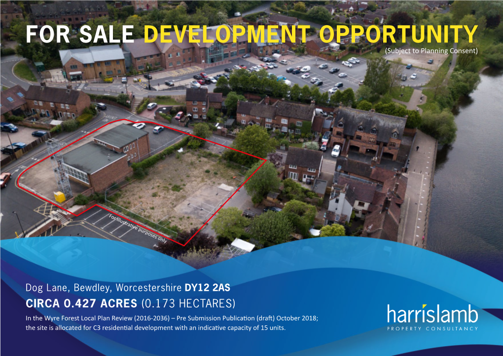 FOR SALE DEVELOPMENT OPPORTUNITY (Subject to Planning Consent)