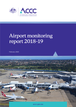 Airport Monitoring Report 2018–19 6