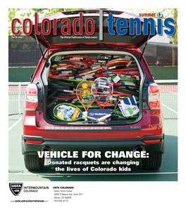 Vehicle for Change: Donated Racquets Are Changing the Lives of Colorado Kids
