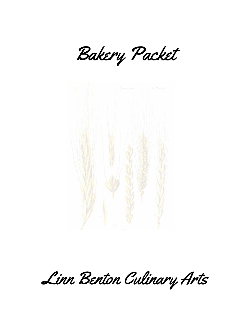 Bakery Packet