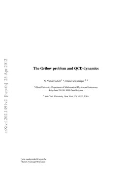 The Gribov Problem and QCD Dynamics
