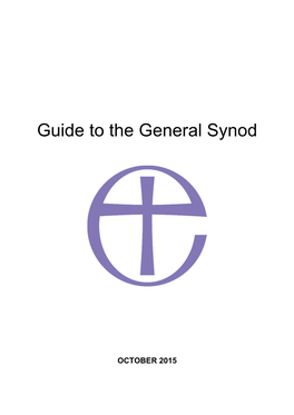 Guide to the General Synod