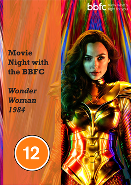 Movie Night with the BBFC Wonder Woman 1984