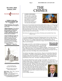 The CHIMES Newsletter