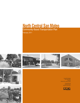 North Central San Mateo Community-Based Transportation Plan February 2011