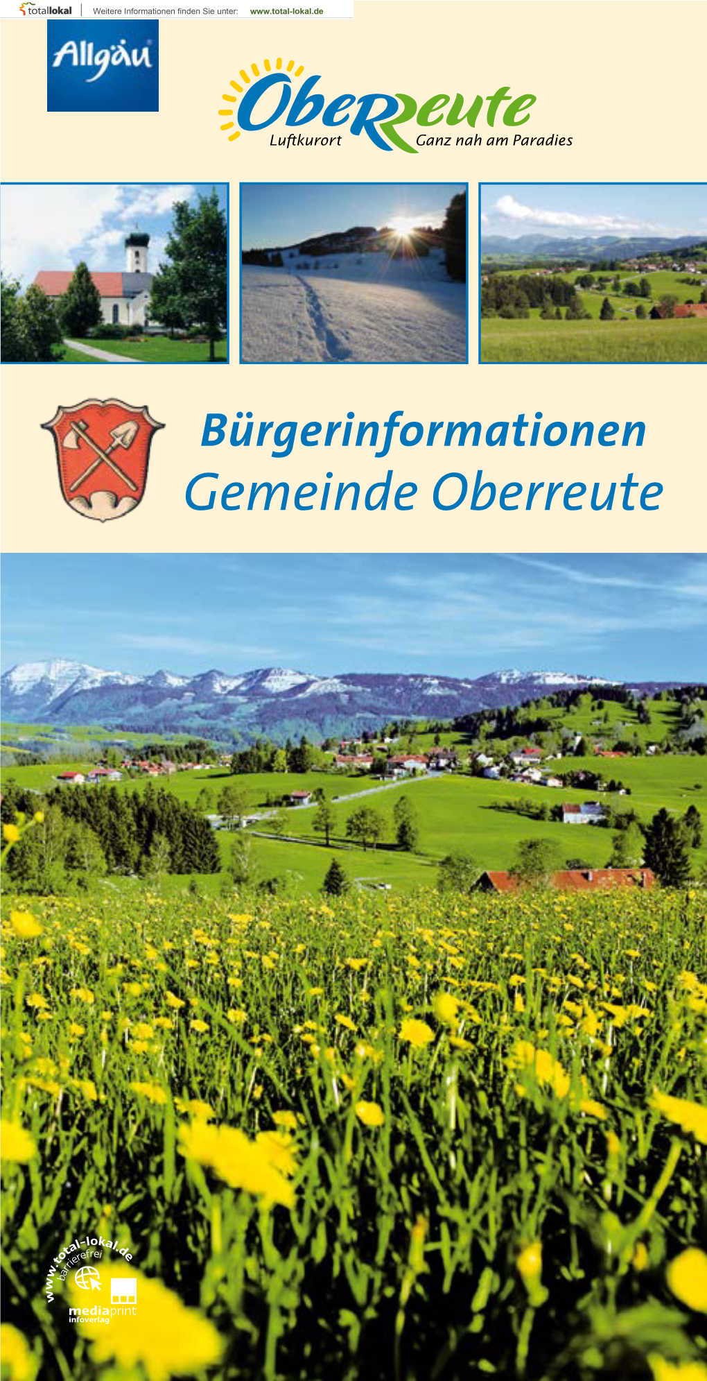 Gemeinde Oberreute Inhaltsverzeichnis