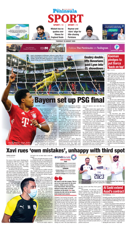 Bayern Set up PSG Final