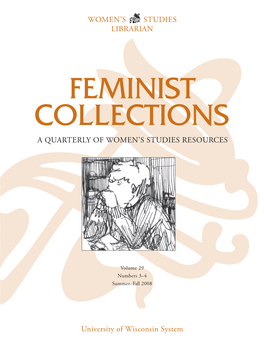 A Quarterly of Women's Studies Resources Women's