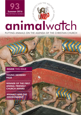 Putting Animals on the Agenda of the Christian Church