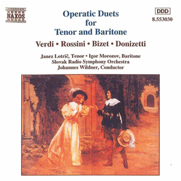 Operatic Duets for Tenor and Baritone