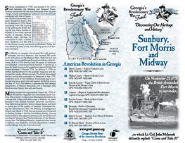 Sunbury, Fort Morris Midway Sunbury, Fort Morris Midway