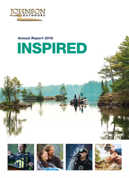 Johnson Outdoors Inc. 2016 Annual Report