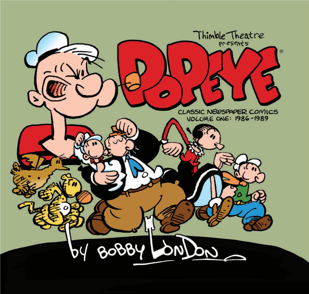 Popeye Classic Newspaper Vol 1 Preview